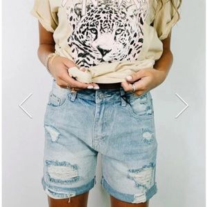 Boutique denim shorts
